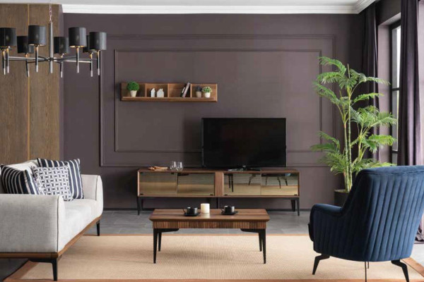 TV-cabinet Lowboard Chest of drawers Sideboard tv stand TV Wood Modern Design Table new