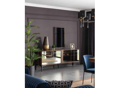 Sideboard Chest of drawers Wardrobe Side Low Board Chests of drawers Design Cabinets Wood
