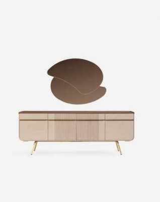 Lowboard TV cabinet Chest of drawers Table Luxury Sideboard tv Living room Chests of drawers Wood