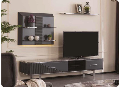 Lowboard TV cabinet Chest of drawers Table Luxury Sideboard tv Living room Chests of drawers Wood