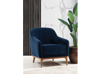 Luxury Armchair Seater Living room 1 Seat Fabric Polyester Style Modern Design new