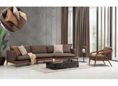 Sofa set Corner sofa Armchair Sofa Corner Sofas Seat Luxury Seater Suite Fabric new