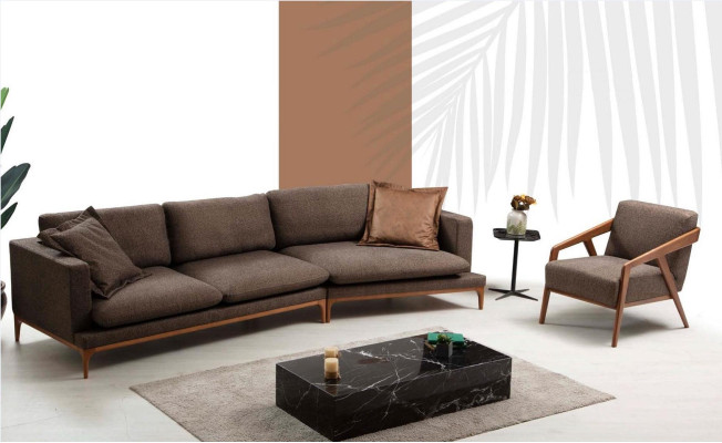 Sofa set Corner sofa Armchair Sofa Corner Sofas Seat Luxury Seater Suite Fabric new