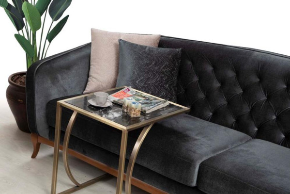 Luxury Couch Sofa set Complete e Couchgarnitur 4+1 Seater Armchair Fabric Set new
