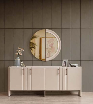 Dining room Luxurious Sideboard Stylish Glass Mirror 2-piece Suite