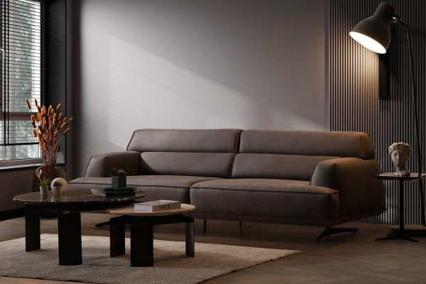 Sofa 3 Seater Designer Sofa Couch Upholstery Sofas Couches Fabric Leather new