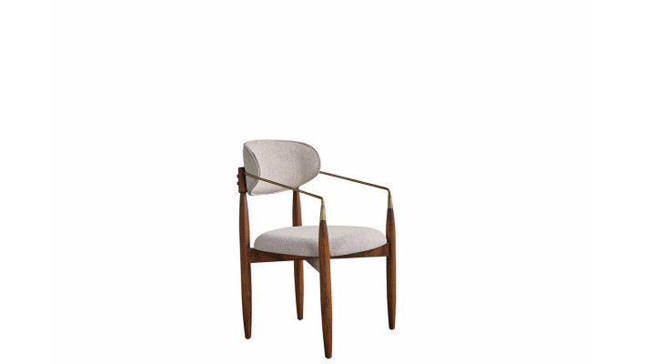 Perfect White Kitchen Chair Luxury Dining room furniture with brown legs
