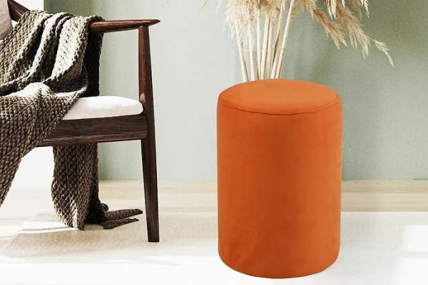 Orange Stool new high quality Stool Textile chipboard