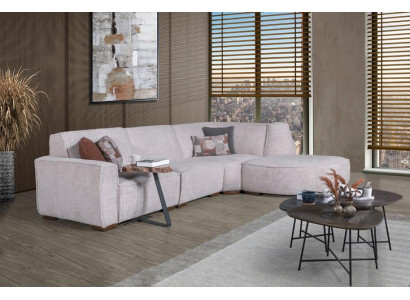 exclusive s White Corner sofa L-shape Living room Designer Couch Modern Furniture