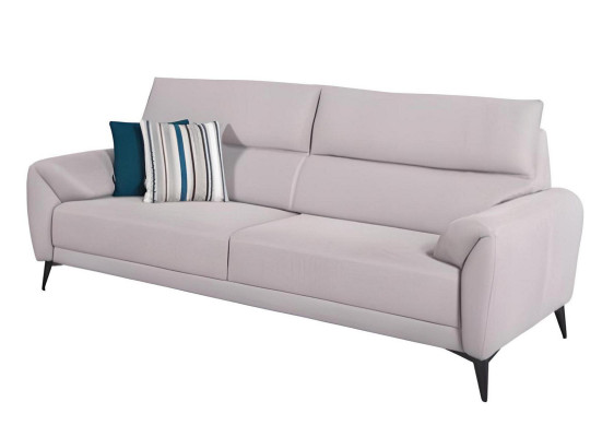 White upholstered sofa designer couches fabric sofas living room seating furniture