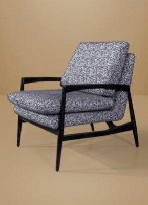 Gray Textile Armchair Living room Armchair Modern Single Seater new