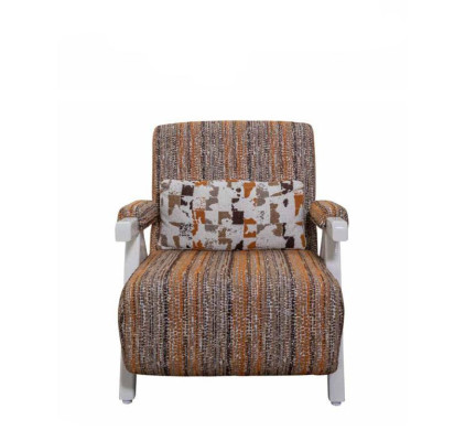 Stylish brown living room sofa set designer 3-seater 1-seater 3-piece