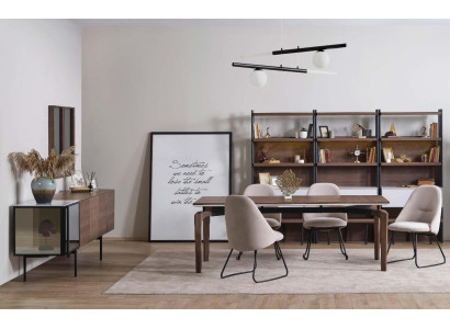 Dining room set luxury chair 4 x chairs dining set suite sideboard 10 pieces