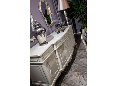 Sideboard Luxury Wardrobe Shelf Sideboard Cabinets Living room Glass cabinet