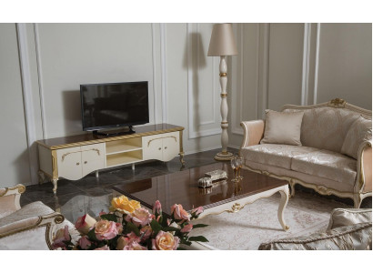 Luxury set Coffee table tv Wardrobe Sofa Couch Upholstery Set Suite 3pcs. new