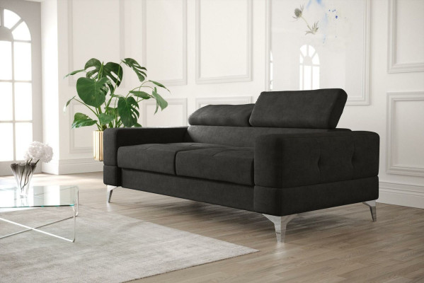 Two-seater Leather Sofa Couch Wood Couch Upholstery Sofa 2 Seater Textile Couches new