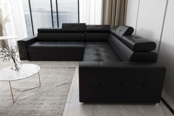 Living room Textile Leather Luxury L-shape Modern Corner sofa Couch Upholstery Sofas new
