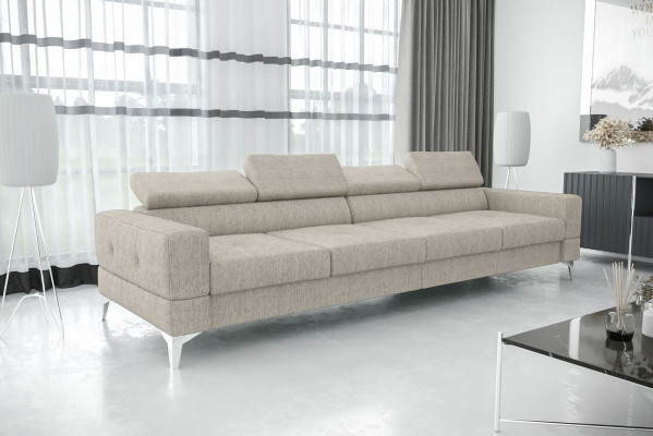 Living room Couch Couches Upholstery Sofas xxl Design Sofa 4 Seater Textile Big new
