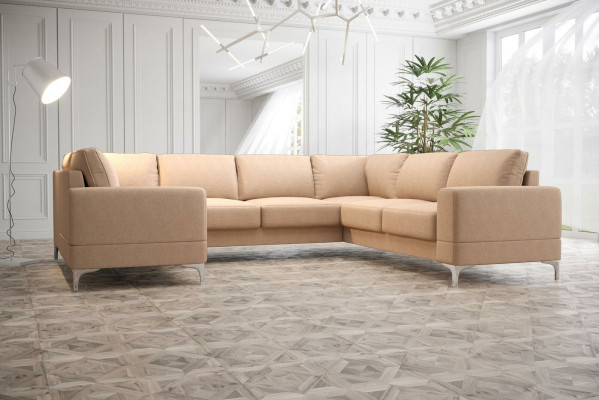 Living landscape upholstered corner sofa couch sofas new living room velvet corner sofa U-shape