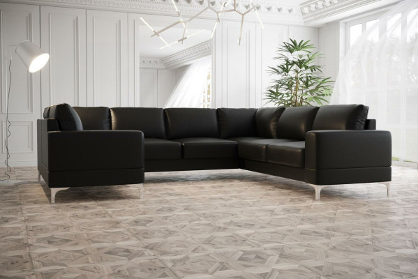 Living landscape upholstered corner sofa couch sofas new living room velvet corner sofa U-shape