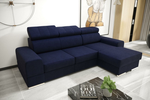 Living landscape Bed function Fabric Corner sofa L-shape Sofa Couch Design Textile Sofas