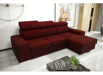 Living landscape Bed function Fabric Corner sofa L-shape Sofa Couch Design Textile Sofas