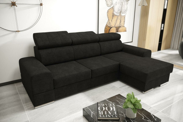 Living landscape Bed function Fabric Corner sofa L-shape Sofa Couch Design Textile Sofas