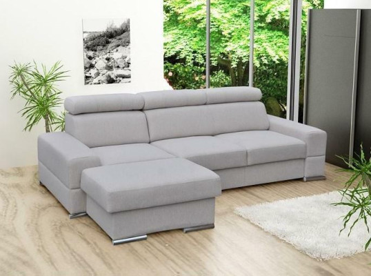 Living landscape Bed function Fabric Corner sofa L-shape Sofa Couch Design Textile Sofas