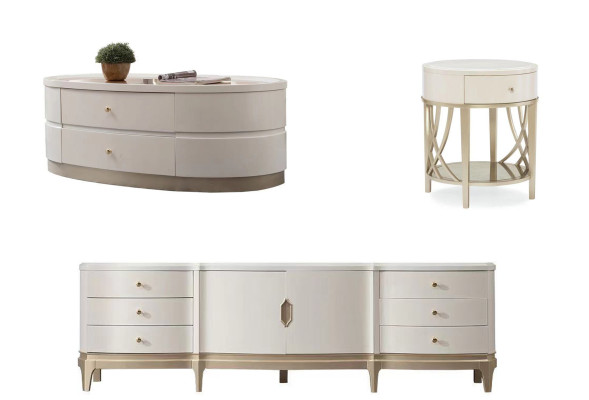 Coffee Table Side Tables Living room Wood Coffee table Design White