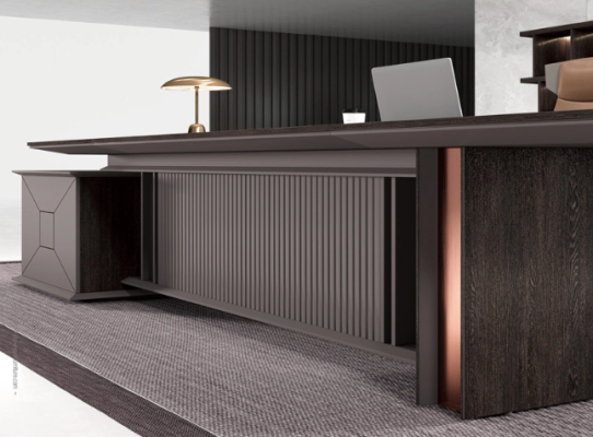 Corner desk Office Furnishings Boss Room Furniture Design Desks