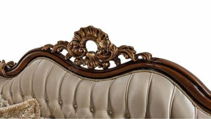 Chesterfield Sofa set Couch Set with Coffee table Sofa Upholstery 5pcs.