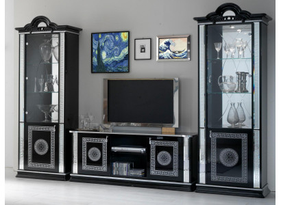 Wall unit Living room Set Display case Chest of drawers Wall shelf Display cabinets Living room walls 3 pcs. set