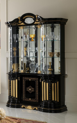 Display case Glass Wardrobe Living room Shop window Showcases xxl tall cabinet Furniture new