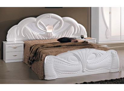 Class Bedroom Set 3-piece Bed Double bed Beds 2x Bedside table Wood 3-piece. new