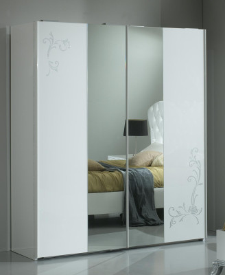 Classic r Modern Style Wardrobe Wardrobe Wood Coat rack Cabinets High Gloss