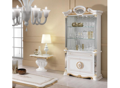 Display case Italian luxury furniture showcases dresser cupboard glass design wardrobe