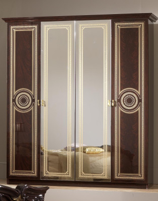 Luxury Clothes Wardrobe Designer High Gloss Clothes Cabinets Furniture Living Wood new