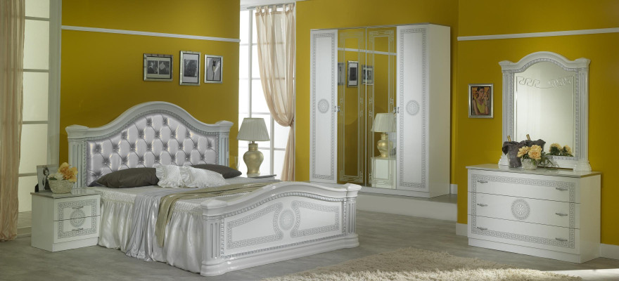 Designer Bed Bedroom Beds Chesterfield Textile Leather Hotel Luxury Upholstery