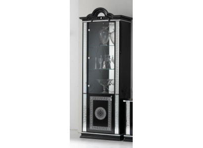 Display case Wood Wardrobe Classic Showcases Wood Cabinets Design Living room Glass