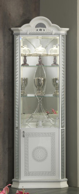 Corner Cabinet Luxury Display Case Showcases Wardrobe Wood Cabinets Italian Style Furniture