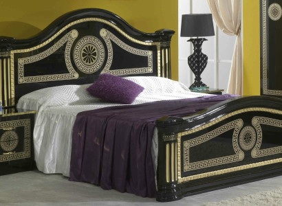 Bed Upholstery Design Luxury Wood Double Hotel Beds Marriage Sleep Room Textile Gold