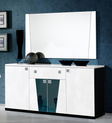 Chest of drawers Buffet Sideboard Mirror Chests of drawers Wood Big Modern Sideboard Wardrobe 2-piece