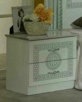 Bedside table Wood Bedside tables Table Consoles Night Country house style Made in Italy new