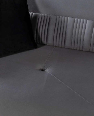Luxury Sofa 3 Seat Couch Wood Furniture Three Seater Sofas Gray Couches Fabric