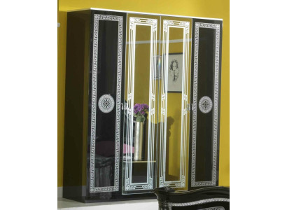 Classic r Wardrobe Walk-in Wardrobe Coat rack Cabinets Wood Baroque new