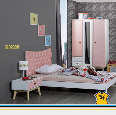 Chesterfield Bed Bedroom Design Beds Luxury Wooden bed Childrens room Furniture