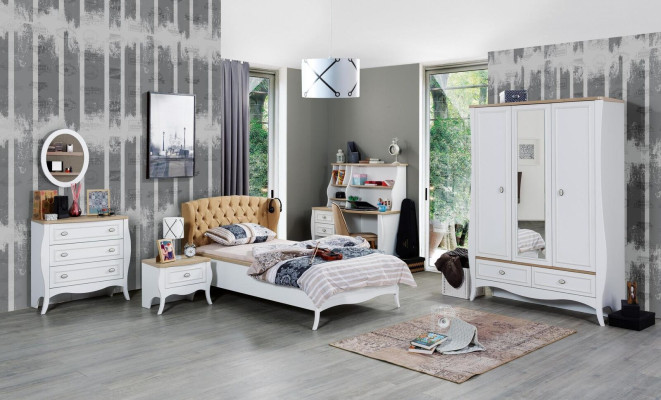 Chests of drawers Wood Design Bedroom Chest of drawers Mirror Sideboard Luxury Style