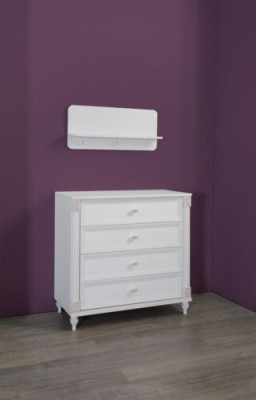 Childrens room Chest of drawers with drawers Furniture Wood Country House Sideboard White