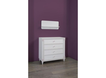 Childrens room Chest of drawers with drawers Furniture Wood Country House Sideboard White