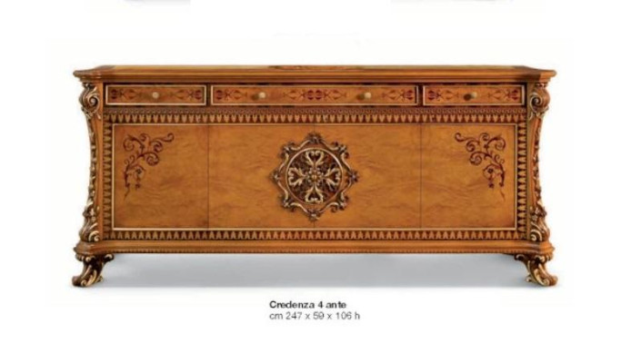 Luxury Chest of drawers xxl Sideboard Chests of drawers Wood Sideboard Furniture Wardrobe Brown